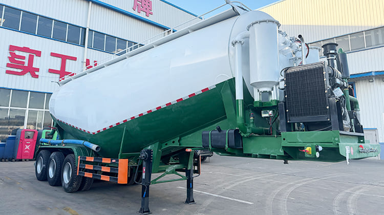 40 CBM Bulker Cement Tanker Trailer for Sale in Guam Guaga