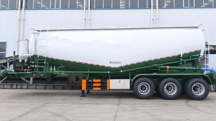 40 CBM Bulker Cement Tanker Trailer for Sale in Guam Guaga