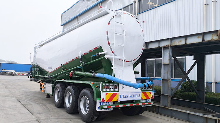 40 CBM Bulker Cement Tanker Trailer for Sale in Guam Guaga