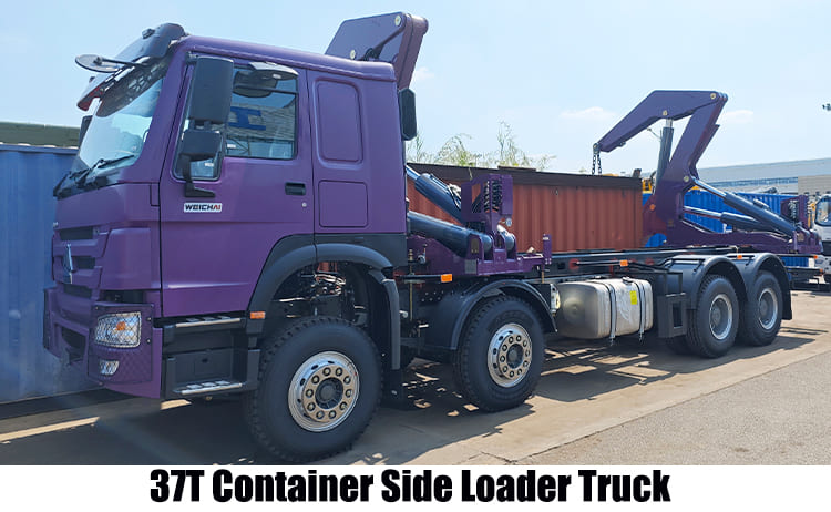 20 Ft 37T Container Side Loader Truck for Sale in Guam Agana