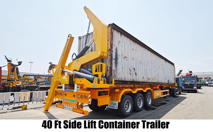 40 Ft Side Lift Container Trailer for Sale in Guam Gugum