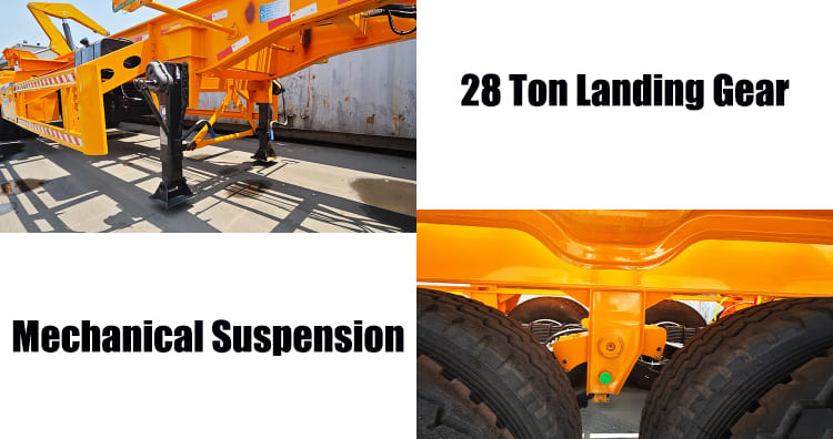 40 Ft Side Lift Container Trailer for Sale in Guam Gugum