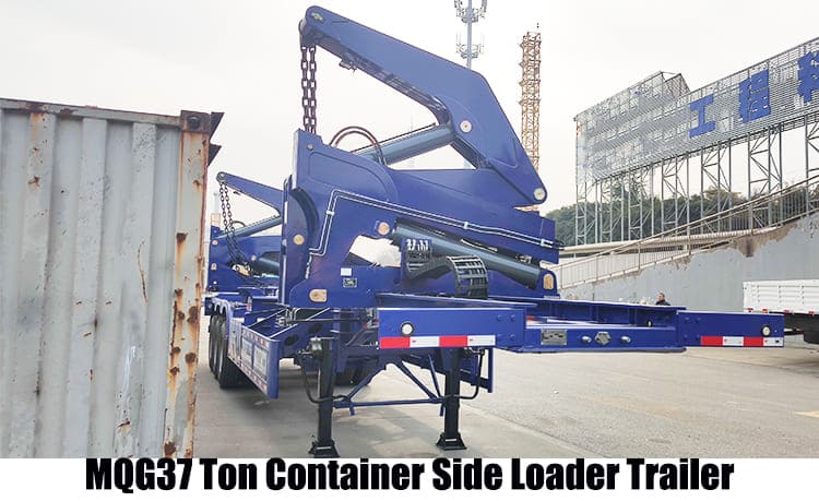 MQH37 Ton Container Side Loader Trailer for Sale in Guam Guaga
