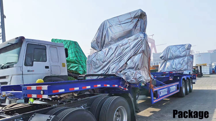 MQH37 Ton Container Side Loader Trailer for Sale in Guam Guaga