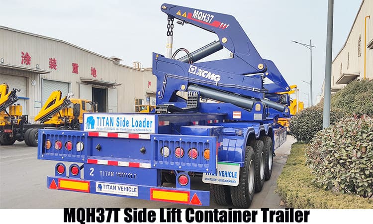 MQH37T Side Lift Container Trailer | Side Lifter Trailer for Sale in Guam Gugum