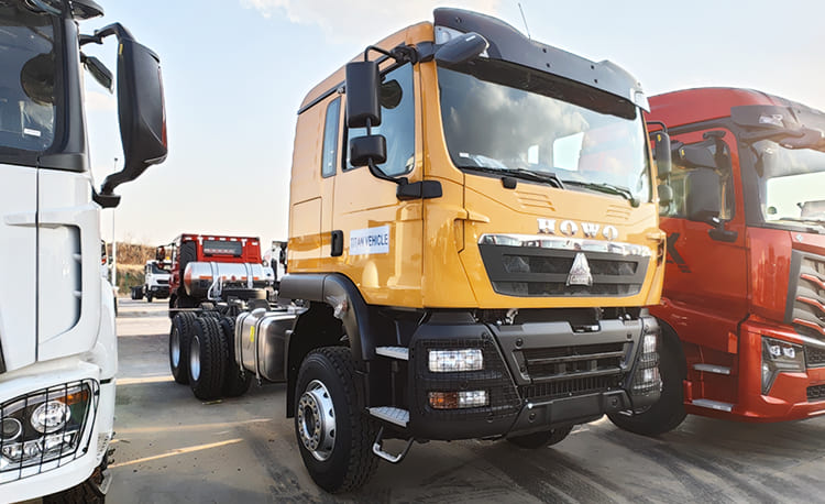 ZZ4257 Sinotruk Howo TX 380 Tractor Trucks for Sale in Guam Guaga