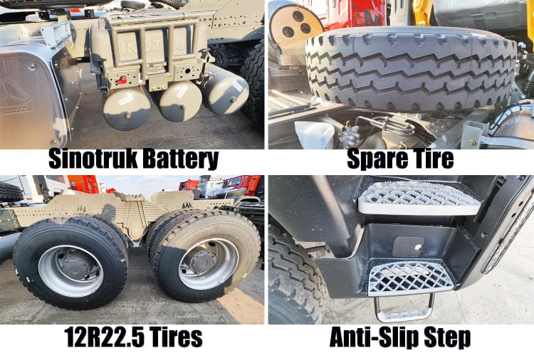 ZZ4257 Sinotruk Howo TX 380 Tractor Trucks for Sale in Guam Guaga