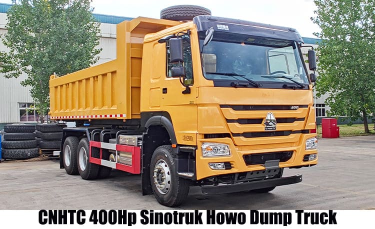 CNHTC 400Hp Sinotruk Howo Dump Trucks for Sale in Guam Guded