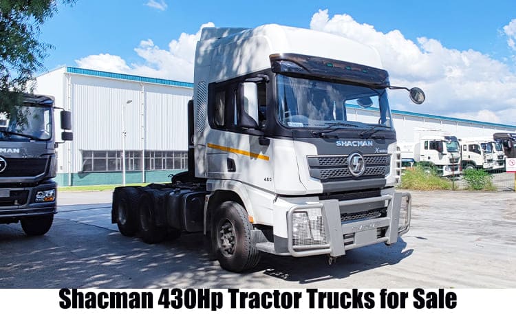 Shacman X3000 6X4 Tractor Trucks for Sale in Guam Gugum