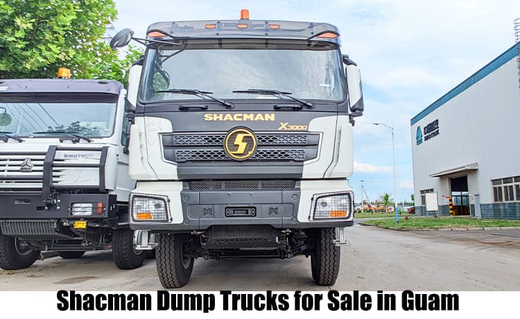 Shacman X3000 New Dump Trucks for Sale in Guam Guaga