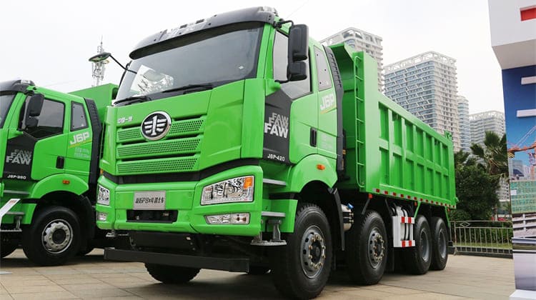 Guam Trucks for Sale - Faw Jiefang J6P Dump Truck for Sale