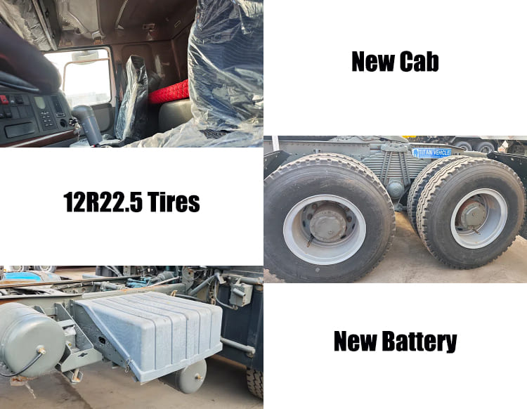 Slightly Used Truck Prices Howo Truck Head 6X4 for Sale in Guam Gugum