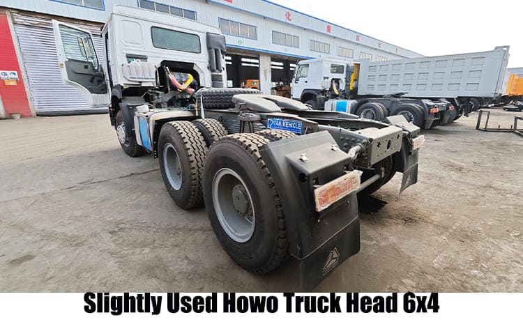 Slightly Used Truck Prices Howo Truck Head 6X4 for Sale in Guam Gugum