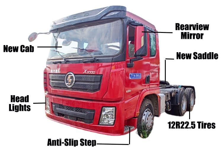 Slightly Used Truck Prices - Shacman X3000 Tractor Trucks for Sale in Guam  