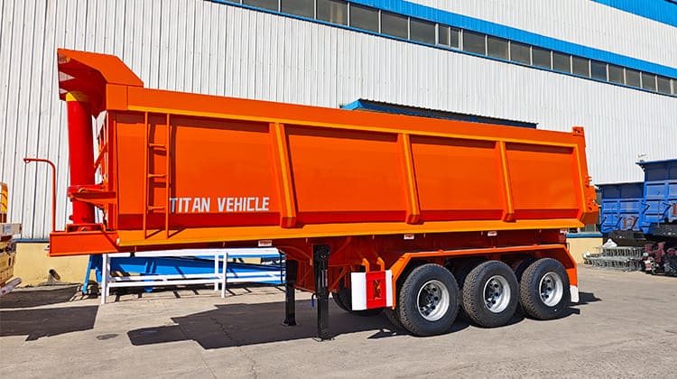 35CBM Hydraulic Dump Trailer Prices for Sale in Guam Guded