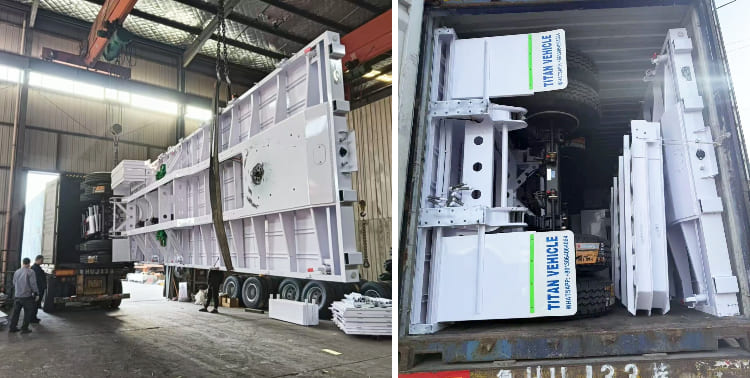 Three Axle 40 Foot Flatbed Trailer Price for Sale Near Me in Guam Agana