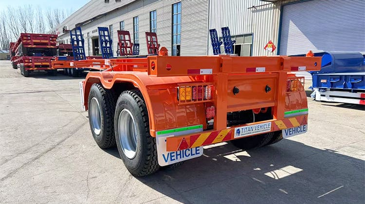 Shipping Container Semi Trailer | 20 Ft Container Chassis for Sale in Guam
