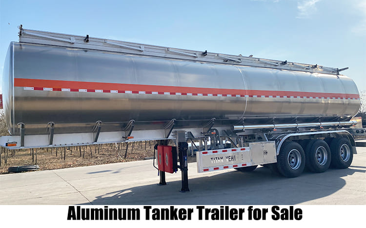 3 Axle Aluminum Oil Tanker Trailer for Sale in Guam Guhg
