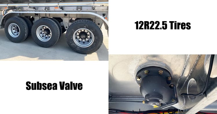 3 Axle Aluminum Oil Tanker Trailer for Sale in Guam Guhgt