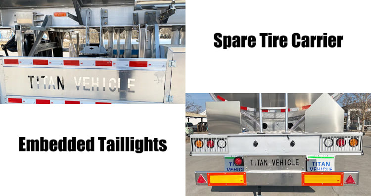3 Axle Aluminum Oil Tanker Trailer for Sale in Guam Guhgt