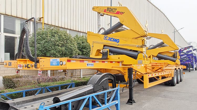 37 Ton Steelbro Sidelifter Container Trailer Side Loader for Sale in Guam Gugum
