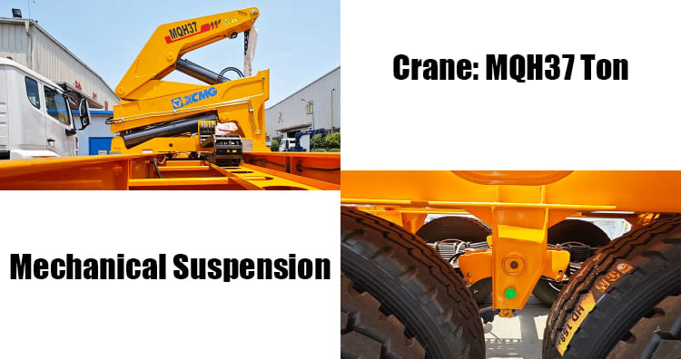 37 Ton Hammar Side Loader Price | Container Side Lifter Truck Trailer for Sale in Guam