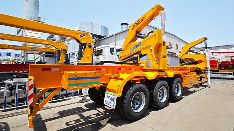 37 Ton Hammar Side Loader Price | Container Side Lifter Truck Trailer for Sale in Guam