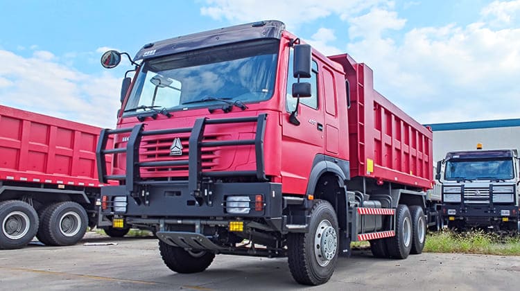 Howo 10 Wheeler Tipper Truck