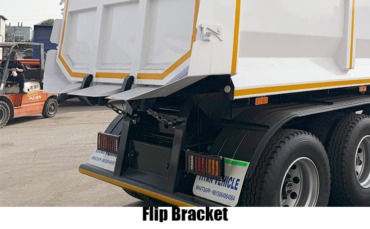 3 Axle Heavy Duty Dump Truck Semi Trailer | Dumper Trailer for Sale in Guam Gugum