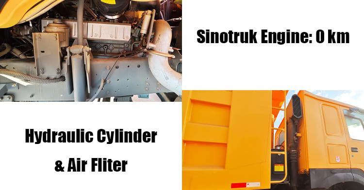CNHTC Howotruck Used Dump Trucks for Sale Near Me in Guam Gugum