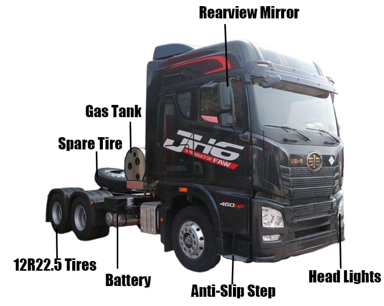 JH6 Faw Prices Truck Head | Truck Faw China for Sale in Guam Agana
