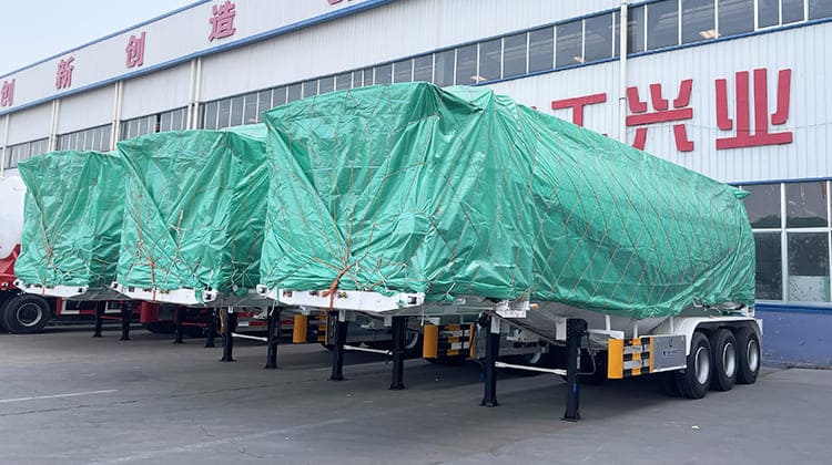3 Axle Dry Bulk Tanks Trailer Cement Bulker Truck for Sale in Guam Apra