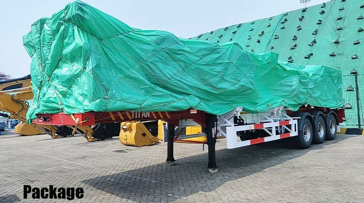 40 Ft Shipping Container Chassis Trailer for Sale in Guam