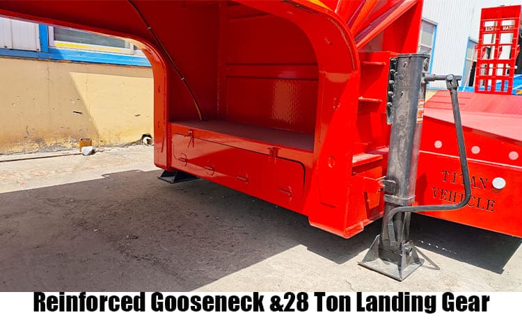 2 Line 4 Axle Low Low Bed Trailer for Sale in Guam Agana