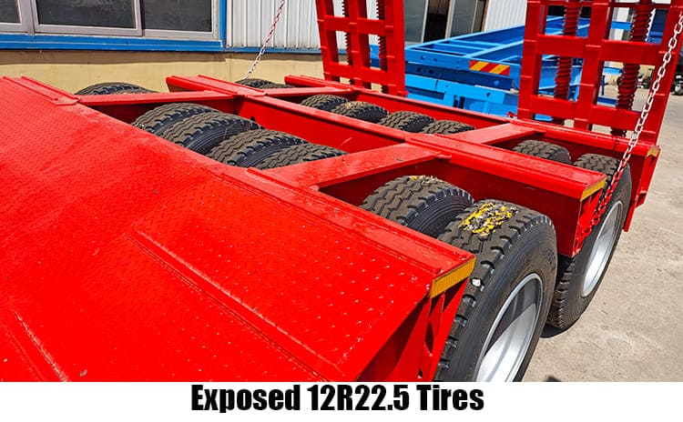 2 Line 4 Axle Low Low Bed Trailer for Sale in Guam Agana