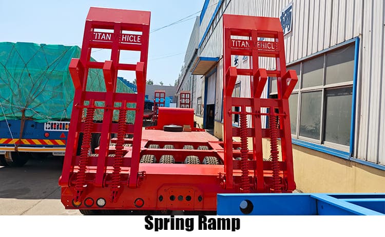 2 Line 4 Axle Low Low Bed Trailer for Sale in Guam Agana