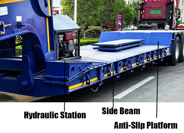 Removable Goose Neck Trailer | Excavator Lowboy Trailer Manufacturers in Guam