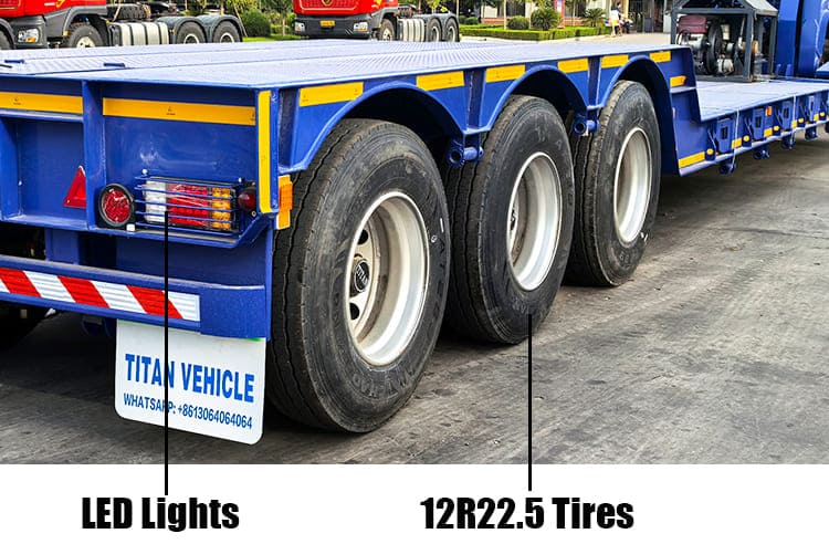 Removable Goose Neck Trailer | Excavator Lowboy Trailer Manufacturers in Guam