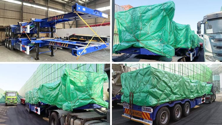 40 Foot Shipping Container Semi Trailer for Sale in Guam