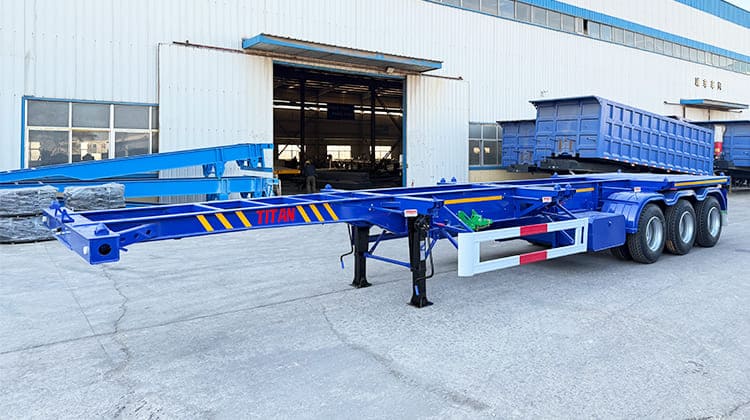 40 Foot Shipping Container Semi Trailer for Sale in Guam