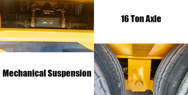 50/80/100 Ton Custom Excavator Lowboy Trailers Manufacturers for Sale in Guam