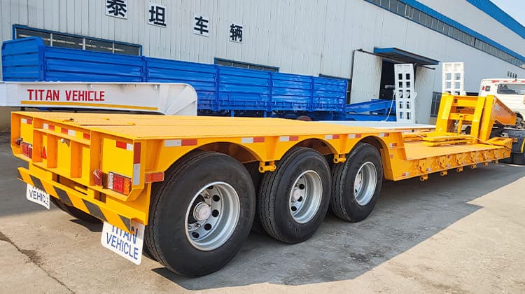 lowboy trailer