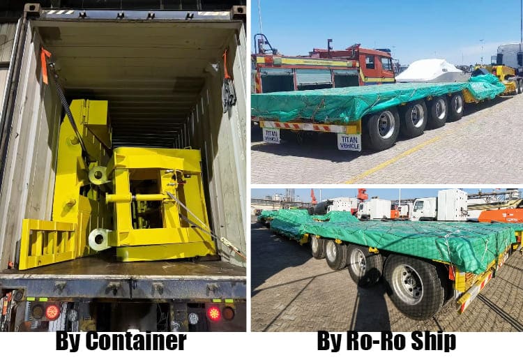 80 Ton RGN Removable Gooseneck Trailer for Sale in Guam
