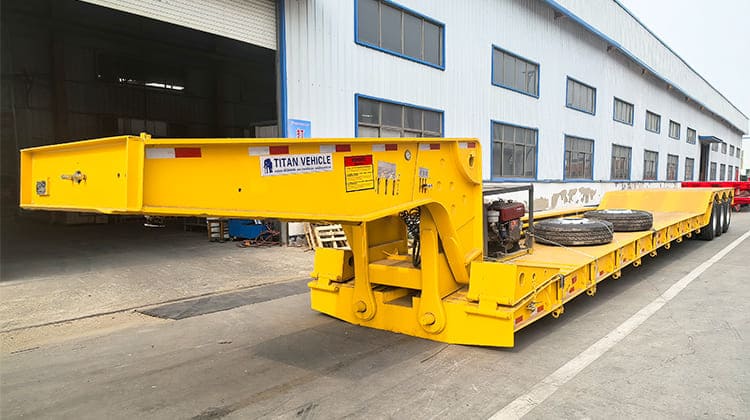 80 Ton RGN Removable Gooseneck Trailer for Sale in Guam