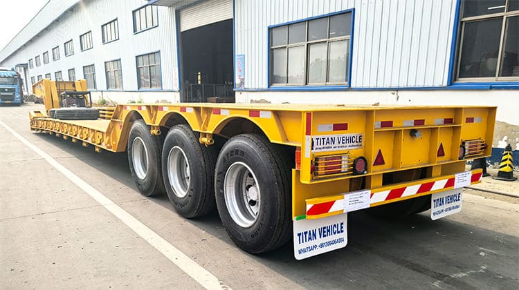 80 Ton RGN Removable Gooseneck Trailer for Sale in Guam