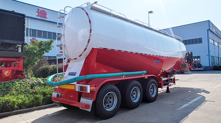 40 CBM Dry Bulk Tanks Silo Trailer for Sale in Guam
