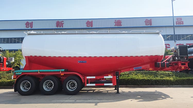 40 CBM Dry Bulk Tanks Silo Trailer for Sale in Guam