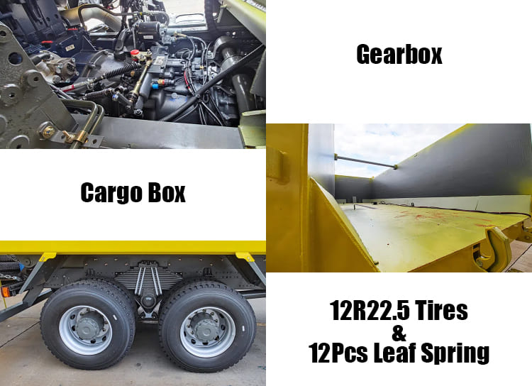 Sinotruk 12 Wheeler Howo Dump Trucks for Sale in Guam Agana