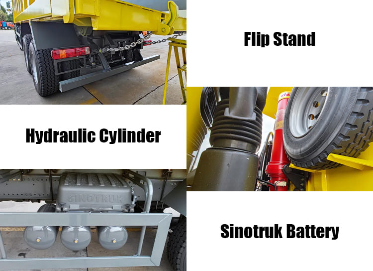 Sinotruk 12 Wheeler Howo Dump Trucks for Sale in Guam Agana