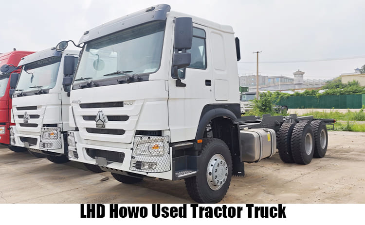 LHD Used Howo Tractor Trucks for Sale in Guam